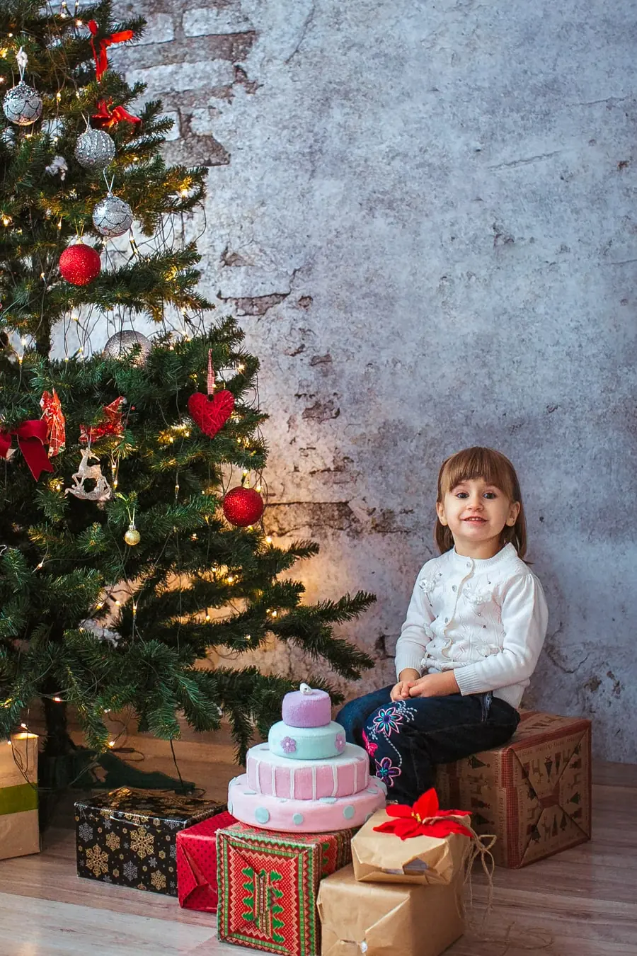 дитяча новорічна фотосесія львів, фотостудія львів, новорічні локації, сімейна новорічна фотосесія львів.