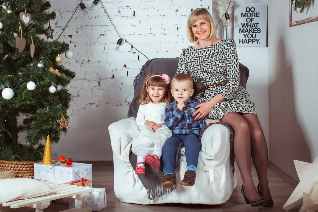 сімейна новорічна фотосесія львів, фотостудія львів, дитяча новорічна фотосесія львів, новорічні локації.
